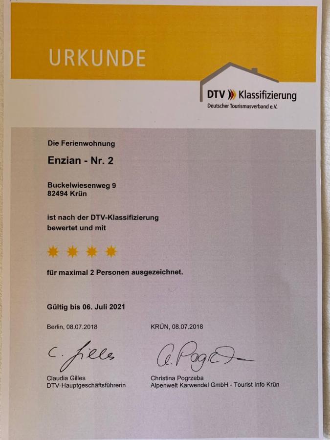Ferienwohnungen Arnika Krün Esterno foto
